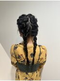 【AORI】くるりんぱメインのヘアアレンジ