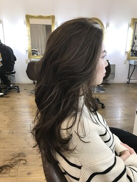 コワファースト 別府 ロングレイヤー×チャコールグレー