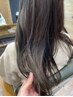 【友寄指名限定】ブリーチ無し透けカラー+カット+トリートメント