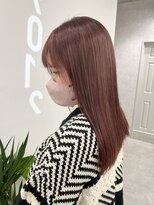 ヘアサロン ドット トウキョウ カラー 町田店(hair salon dot. tokyo color) イメチェン/レッドブラウン/似合わせカット/フルバング