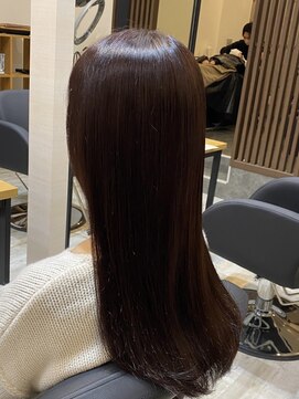 アトリエコア(Atelier Coa) 髪質改善トリートメントミルクティーベージュカラーくびれヘア