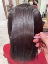 アッシュ 清瀬店(Ash)&nbsp;【髪質改善】カシスレッドカラー