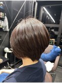スッキリショートボブ
