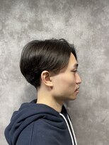 スピン 本八幡(SPIN)&nbsp;ベリーショート/ダークアッシュ/ニュアンスパーマ/韓国マッシュ