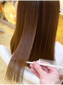 ナチュラルストレート　髪質改善　酸性ストレート　縮毛矯正