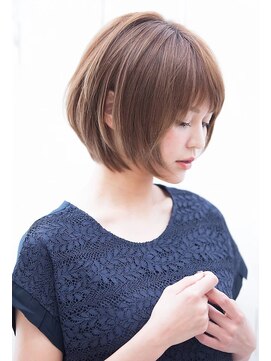 セイドット リー(Say. Ree) Say.ree ショートボブ アッシュブラウン 顔まわりカット 表参道