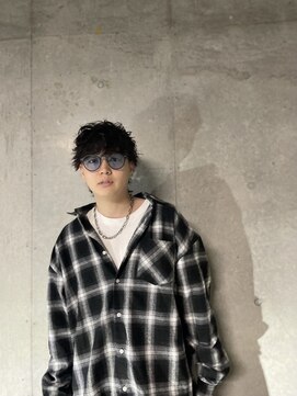 ガーデン タチカワ(garden tachikawa) 【立川メンズ】ニュアンスセンター波巻き刈り上げマッシュ