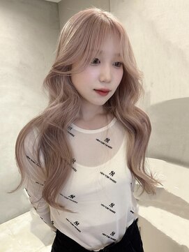 ペレ 梅田(PELE) 前髪/アンブレラカラー/こなれミディ/イメチェン/ウェーブパーマ