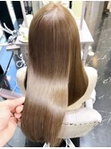 髪質改善/イルミナカラー/縮毛矯正/TOKIO/大人女性/韓国風