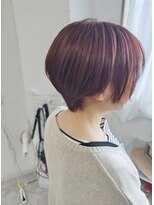 トパーズ(topaz) ショートヘア＋ピンクブラウン