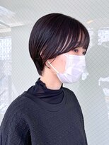 ハピネス 河原町店(Happiness)&nbsp;顔まわりカット　マッシュショート　京都美容室　進詩織