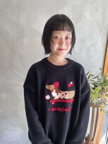 マウロア(MAULOA)&nbsp;個性派ウルフボブ　内海美紅