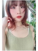 ★わとわセミディシアーカラー姫カットカール韓国風ヘア美髪