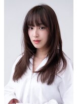 ケアリー 練馬(Carelly)&nbsp;デザインカラー/レイヤーカット/ウェットヘア/オリーブベージュ