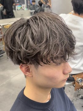 フィフス トウキョウ (fifth TOKYO) 渋谷メンズマッシュウルフカットシャドウパーマルーズパーマ