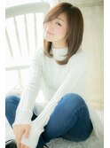 うざバングがPOINT♪透明感☆ストレートa