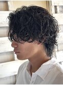 渋さと色気のあるグランジパーマ/静岡グランジパーマ