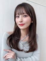 アフロート ディル(AFLOAT D'L)&nbsp;大人ガーリーな似合わせカットのロングレイヤーカット！