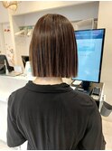 ☆大人ショートボブ・きりっぱなしボブ・ミルクティーベージュ☆