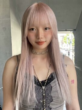 アルカナ 明治神宮前原宿(ARCANA) ピンクベージュ ミルクティーピンク ケアブリーチ ハイトーン