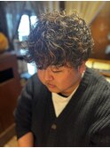 波巻きスパイラルパーマ　シャドウパーマ　ツイストスパイラル