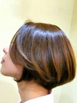 ボアビューティオリジナルアート boa beauty original artの写真/自分でも扱いやすいカットが人気。傷ませない施術と丁寧なカウンセリングで、サロン帰りのスタイルが続く★