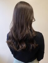 エクラート イーリス 高田馬場店(ECLART IriS)&nbsp;ヘーゼルグレージュ×大人ゆる巻きロング