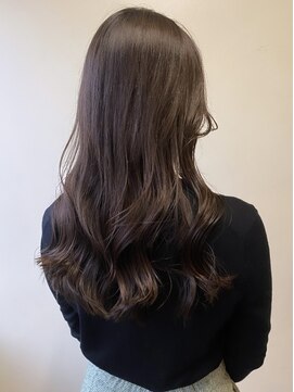 エクラート イーリス 高田馬場店(ECLART IriS) ヘーゼルグレージュ×大人ゆる巻きロング