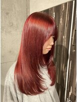 アンサム 下北沢店(UNSOME) レイヤーカット/暖色カラー