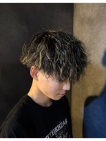 ノーヴァ バイ ボナ 前橋店(nova by bona)&nbsp;ツイストスパイラルパーマ＋メッシュ