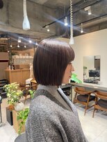 ニール(Neale.)&nbsp;暗めカラーボブ×ダークブラウン11.3