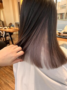 ノア(noa.) #ラベンダーベージュ×インナーカラー