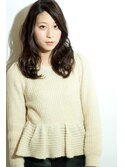 【MINX】セミロング人気　自分らしさにこだわる脱力系ウェーブ