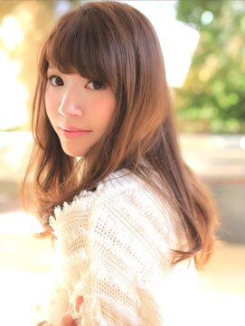 ラ ブレス なんばスカイオ(LaBless) 小顔モテふわヘアのルーズロング