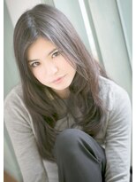 ソア 武蔵小杉(SOAR) ココアベージュグレージュカラーの黒髪ローライト小顔ボブウルフ