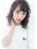 ルミネート 日暮里店(Ruminate)&nbsp;抜け感ウェーブボブ【日暮里/西日暮里/シールエクステ】