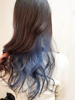 ククル ヘアー(cucule Hair)&nbsp;京都・西院cuculehairアディクシーで鮮やかインナーカラー