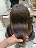 アッシュ 戸田公園店(Ash)&nbsp;艶髪24カラットイルミナカラー×裾カラー