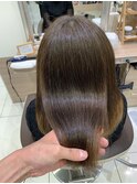 艶髪24カラットイルミナカラー×裾カラー