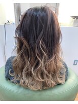 ヘアーガーデン バレッタ(hair garden barretta) ライトベージュグラデーション