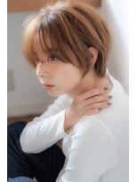 エルフォ(elfo) 【elfo】小顔見えのひし形ショートヘアスタイル