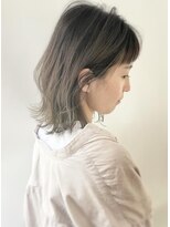 エル セルカ 高田馬場(el CERCA)&nbsp;外国人風バレイヤージュ×ミルクティーベージュカラー