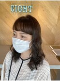 お客様スナップ 暗がみグレージュ
