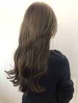 ケイズプラスカラン(HAIR AND MAKEUP K's PLUS calin)&nbsp;【倉敷　沖/calin】アッシュ　艶ロングヘア―