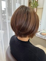 コアフィールフィス(COIFFURE fils)&nbsp;《見附　今町》ショート　フレーミングハイライト　ナチュラル