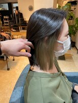 アヤメ 巣鴨店(ayame)&nbsp;(ayame巣鴨)インナーカラー_艶髪_ベージュ_巣鴨_巣鴨駅_ブリーチ