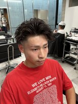 イーラ(era)&nbsp;リバースアップバング×フェード×ツイストスパイラルパーマ