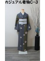 きものサロン すずめ屋&nbsp;レンタルカジュアル着物　C－3　鞠