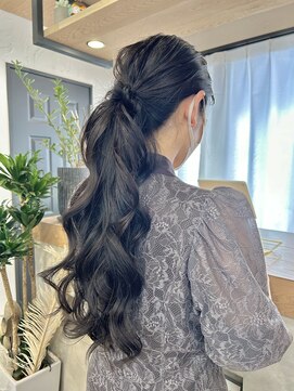 イット(it.) kana ヘアセット アップスタイル
