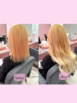 シーズン 大阪(SEASON) 【エクステ】ブロンドヘア/ブリーチカラー